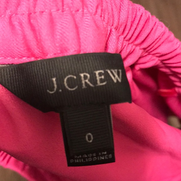 J Crew Bright pink ruffle skirt - Picture 4 of 4